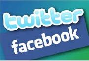 FACEBOOK VE TWITTER'DEYİZ